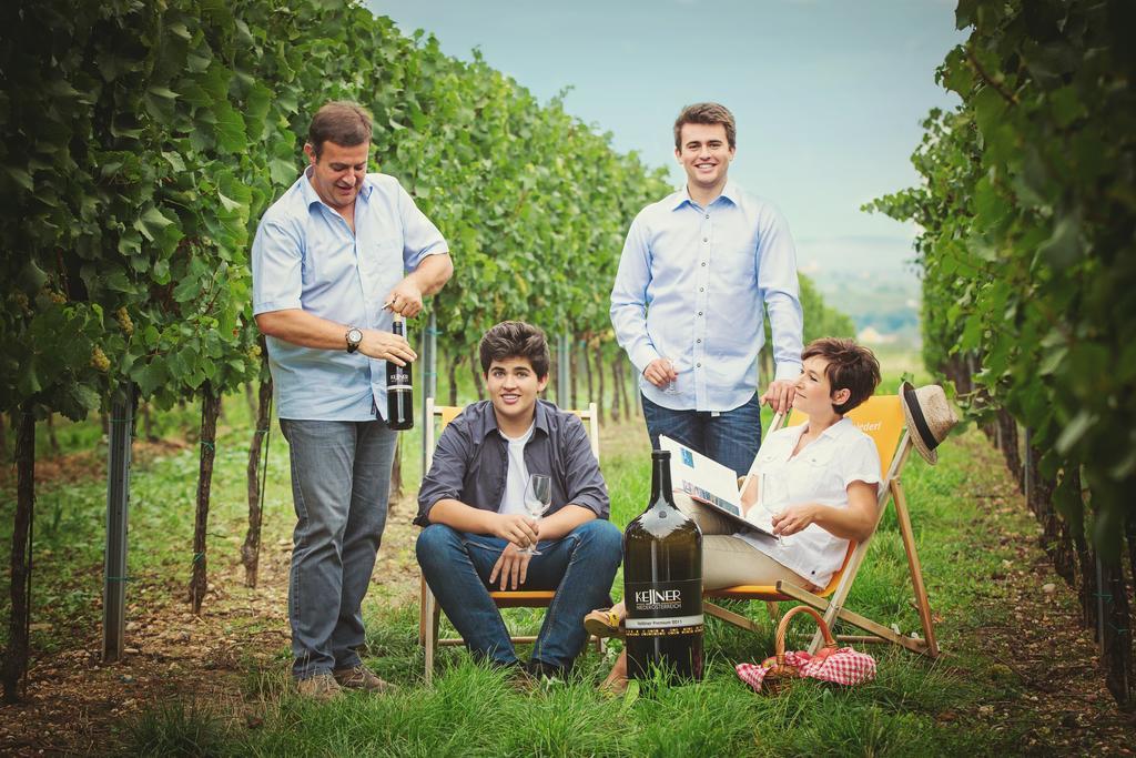 Pension Rudi - Weingut Kellner Hotel Pulkau ภายนอก รูปภาพ